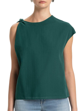 ΓΥΝΑΙΚΕΙΑ ΜΠΛΟΥΖΑ | Πράσινο Σκούρο M