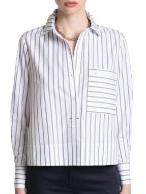 ΓΥΝΑΙΚΕΙΟ ΠΟΥΚΑΜΙΣΟ | Ριγέ  L