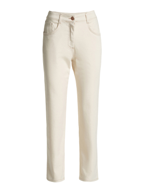 ΓΥΝΑΙΚΕΙΟ DENIM ΠΑΝΤΕΛΟΝΙ | Εκρού IT 48