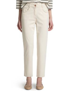 ΓΥΝΑΙΚΕΙΟ DENIM ΠΑΝΤΕΛΟΝΙ | Εκρού IT 48