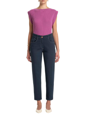 ΓΥΝΑΙΚΕΙΟ DENIM ΠΑΝΤΕΛΟΝΙ | Μπλε Σκούρο IT 44