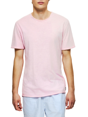 ΑΝΔΡΙΚΟ T-SHIRT | Ροζ Ανοιχτό XS