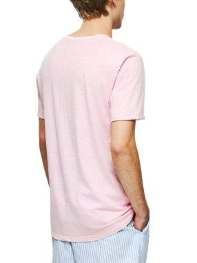 ΑΝΔΡΙΚΟ T-SHIRT | Ροζ Ανοιχτό XXL