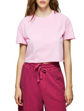 ΓΥΝΑΙΚΕΙΟ T-SHIRT | Ροζ Ανοιχτό XS