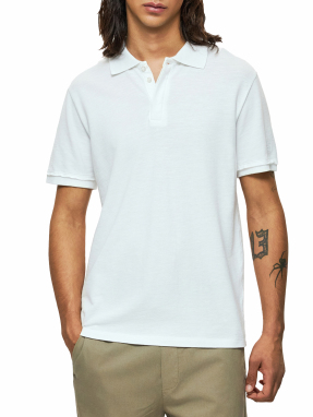 ΑΝΔΡΙΚΗ POLO ΜΠΛΟΥΖΑ | Λευκό XXL