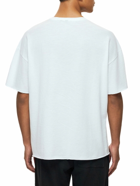 ΑΝΔΡΙΚΟ ΠΙΚΕ T-SHIRT | Λευκό XS