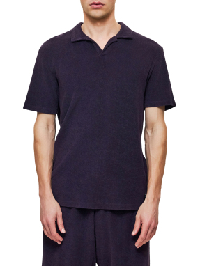 ΑΝΔΡΙΚΗ ΠΕΤΣΕΤΕ POLO ΜΠΛΟΥΖΑ | Μωβ Σκούρο XXL