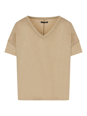 ΓΥΝΑΙΚΕΙΟ T-SHIRT | Μπεζ XS