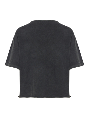 ΓΥΝΑΙΚΕΙΟ T-SHIRT | Γκρι Σκούρο S
