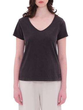 ΓΥΝΑΙΚΕΙΟ T-SHIRT | Γκρι Σκούρο XS