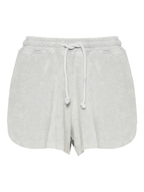 ΓΥΝΑΙΚΕΙΟ ΠΕΤΣΕΤΕ SHORTS | Γκρι Ανοιχτό M
