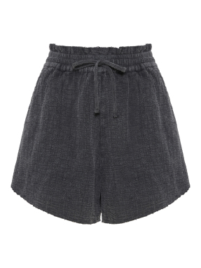 ΓΥΝΑΙΚΕΙΟ SHORTS | Γκρι Σκούρο XS