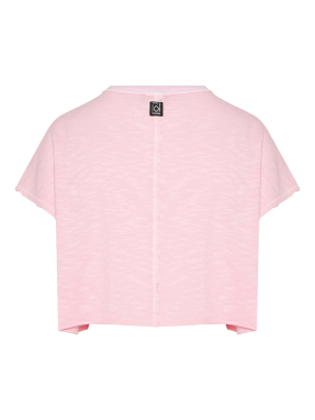 ΓΥΝΑΙΚΕΙΟ T-SHIRT | Ροζ Ανοιχτό XS