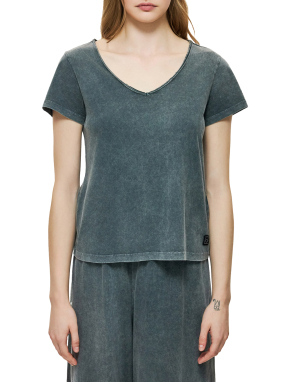 ΓΥΝΑΙΚΕΙΟ T-SHIRT | Γκρι XS