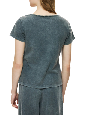 ΓΥΝΑΙΚΕΙΟ T-SHIRT | Γκρι XS