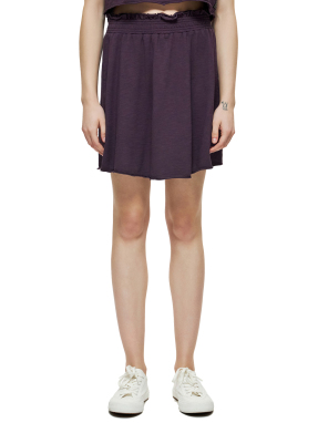 ΜΙΝΙ ΦΟΥΣΤΑ | Μωβ Σκούρο XS