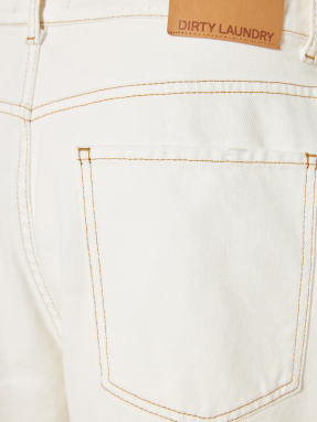 ΑΝΔΡΙΚΗ DENIM ΒΕΡΜΟΥΔΑ | Λευκό XXL