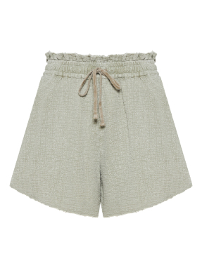 ΓΥΝΑΙΚΕΙΟ SHORTS | Γκρι Ανοιχτό XS