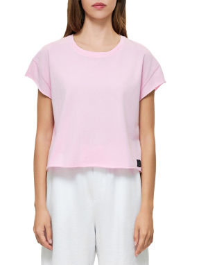ΓΥΝΑΙΚΕΙΟ T-SHIRT | Ροζ Ανοιχτό XS