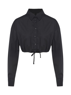 ΓΥΝΑΙΚΕΙΟ ΠΟΥΚΑΜΙΣΟ | Μαύρο XS