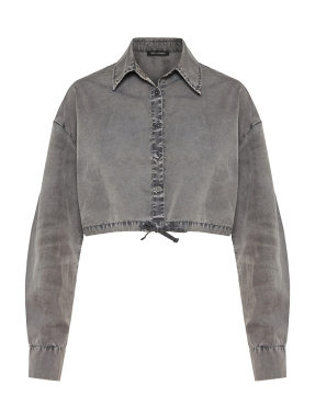 ΓΥΝΑΙΚΕΙΟ ΠΟΥΚΑΜΙΣΟ | Γκρι S