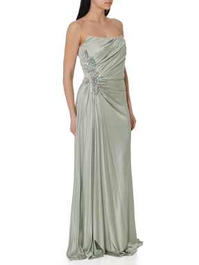 ΜΑΞΙ ΦΟΡΕΜΑ LORINNE | Ασημί FR 42