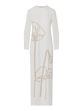 ΜΑΞΙ ΦΟΡΕΜΑ ZARIE | Λευκό FR 40