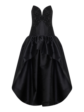 ΜΙΝΙ ΦΟΡΕΜΑ THARA | Μαύρο FR 38