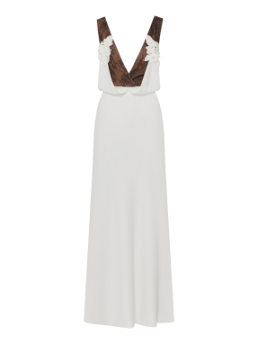 ΜΑΞΙ ΦΟΡΕΜΑ JANESSA | Λευκό FR 38