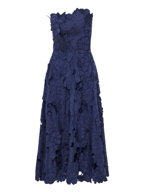 ΜΙΝΤΙ STRAPLESS ΦΟΡΕΜΑ BRISSA | Μπλε Σκούρο NAVY BLUE 24 FR 42