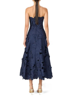 ΜΙΝΤΙ STRAPLESS ΦΟΡΕΜΑ BRISSA | Μπλε Σκούρο NAVY BLUE 24 FR 42