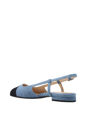 ΓΥΝΑΙΚΕΙΑ DENIM ΜΠΑΛΑΡΙΝΑ SLINGBACK | Μπλε Ανοιχτό 38