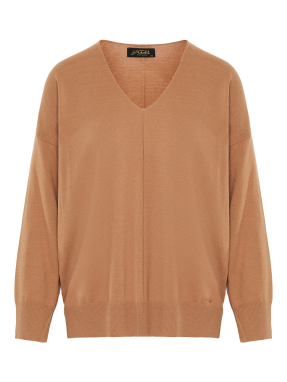 ΓΥΝΑΙΚΕΙΑ ΜΑΚΡΥΜΑΝΙΚΗ ΜΠΛΟΥΖΑ | Camel ONE SIZE