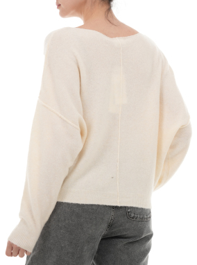 ΓΥΝΑΙΚΕΙΟ ΠΟΥΛΟΒΕΡ | Εκρού XS/S