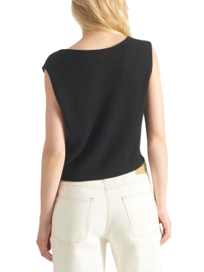 ΓΥΝΑΙΚΕΙΟ ΑΜΑΝΙΚΟ ΠΟΥΛΟΒΕΡ DUMY | Μαύρο L