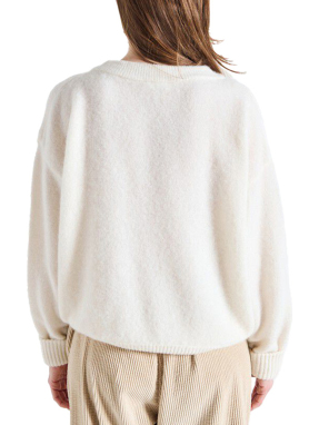 ΓΥΝΑΙΚΕΙΟ ΠΟΥΛΟΒΕΡ VITOW | Λευκό M/L