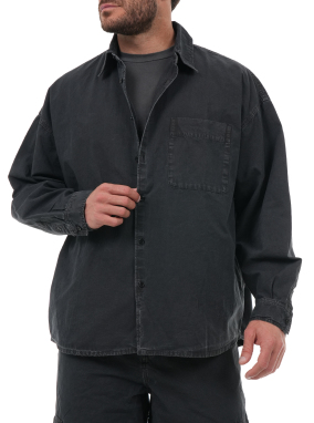 ΑΝΔΡΙΚΟ ΠΟΥΚΑΜΙΣΟ TYSCO | Μαύρο XL