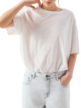 ΓΥΝΑΙΚΕΙΟ T-SHIRT | Λευκό M/L