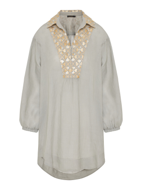 ΓΥΝΑΙΚΕΙΟ TUNIC FLAKES | Γκρι XS