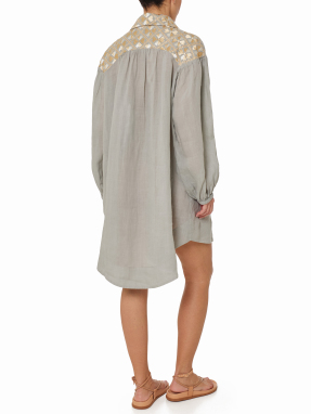 ΓΥΝΑΙΚΕΙΟ TUNIC FLAKES | Γκρι XS