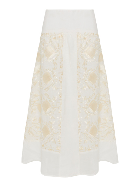 ΜΑΞΙ ΦΟΥΣΤΑ BLOSSOM | Λευκό XS