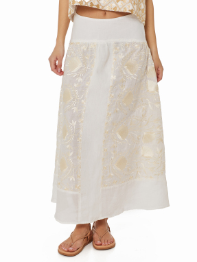 ΜΑΞΙ ΦΟΥΣΤΑ BLOSSOM | Λευκό XS