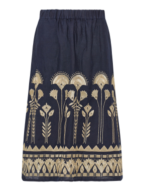 MIDI ΦΟΥΣΤΑ PAPYRUS | Μπλε S