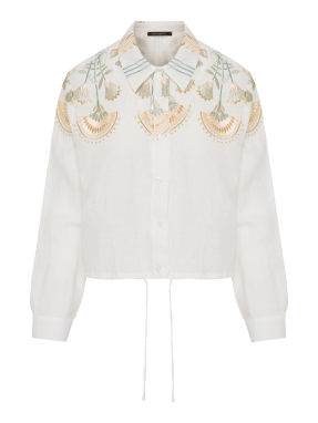 ΓΥΝΑΙΚΕΙΟ ΠΟΥΚΑΜΙΣΟ PAPYRUS | Λευκό XS