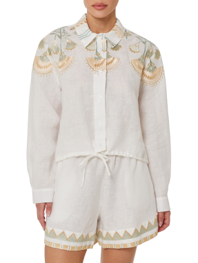 ΓΥΝΑΙΚΕΙΟ ΠΟΥΚΑΜΙΣΟ PAPYRUS | Λευκό XS