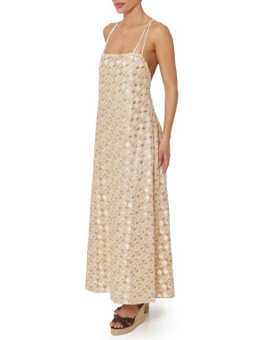 ΜΑΞΙ ΦΟΡΕΜΑ FLAKES | Λευκό XS