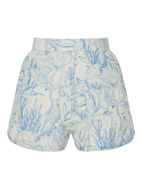 ΓΥΝΑΙΚΕΙΟ SHORTS ΠΑΡΑΛΙΑΣ | Γαλάζιο S