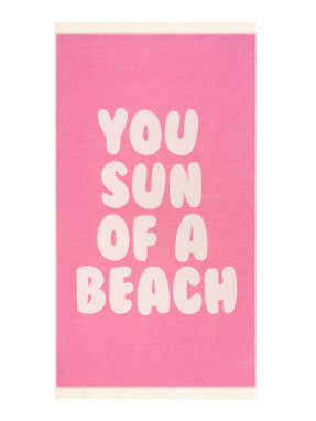 ΒΑΜΒΑΚΕΡΗ ΠΕΤΣΕΤΑ ΘΑΛΑΣΣΗΣ | Ροζ ONE SIZE