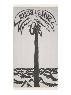 ΒΑΜΒΑΚΕΡΗ ΠΕΤΣΕΤΑ ΘΑΛΑΣΣΗΣ | Γκρι ONE SIZE