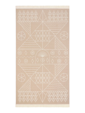 ΒΑΜΒΑΚΕΡΗ ΠΕΤΣΕΤΑ ΘΑΛΑΣΣΗΣ | Μπεζ ONE SIZE